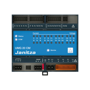 Analizator parametrów sieci  Janitza UMG 20CM - prąd roboczy i szczątkowy