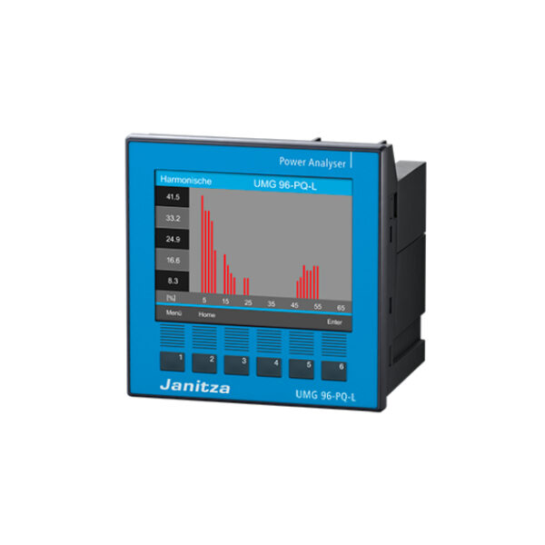 Analizator parametrów sieci Janitza UMG 96 PQ-L  90–277 VAC / 90–250 VDC - obrazek 6