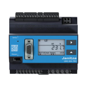 Analizator parametrów sieci Janitza UMG 604-PRO, 20 …. 50 V AC, 20 … 70 V DC. Funkcja zero-export