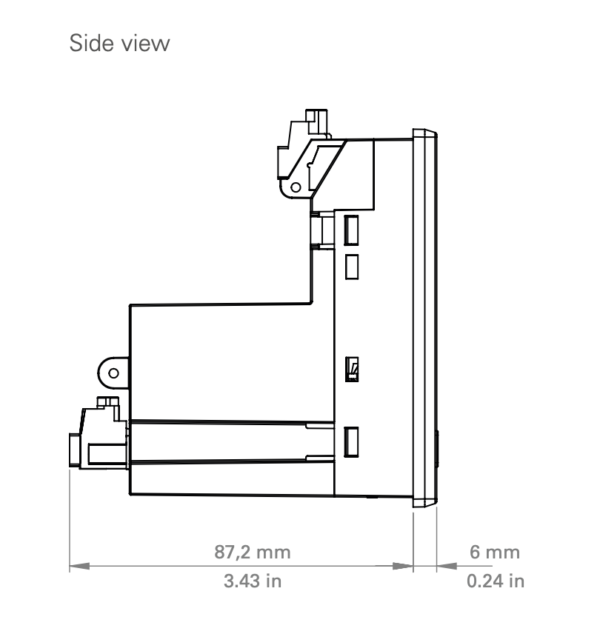 Analizator parametrów sieci Janitza UMG 96 PQ-L  90–277 VAC / 90–250 VDC - obrazek 5